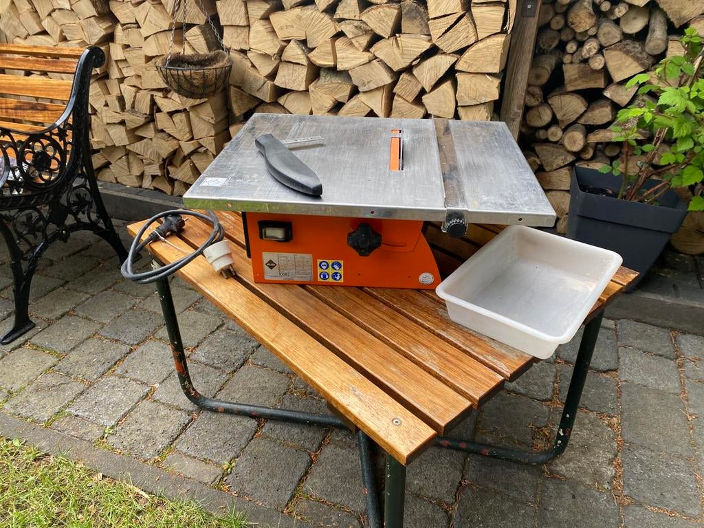 Rubi nd200 tegelzaagmachine, Doe-het-zelf en Verbouw, Ophalen of Verzenden, Gebruikt