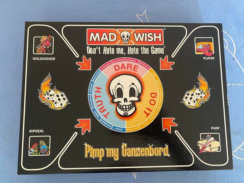 Pimp my Ganzenbord - Rebelz Games Bordspel in nieuw staat, Een of twee spelers, Ophalen of Verzenden, Nieuw