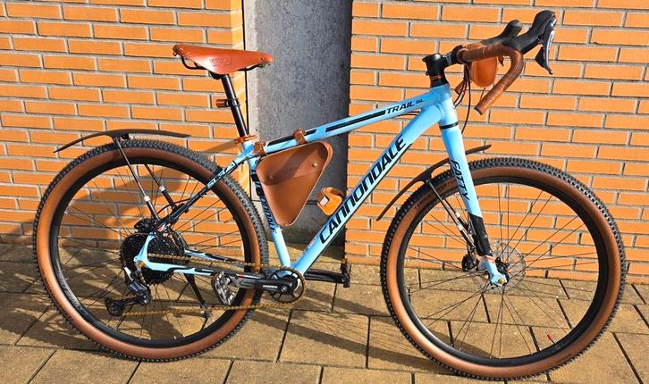 Custom Cannondale SL3 City/Gravelbike maat L, Fietsen en Brommers, Fietsen | Heren | Sportfietsen en Toerfietsen, Zo goed als nieuw