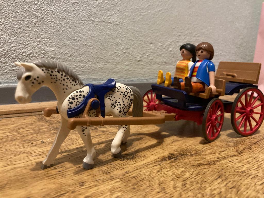 Playmobil Paard en Wagen, Verzenden, Gebruikt, Los playmobil