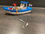 Playmobil 5131 visser met vissersboot, Ophalen of Verzenden, Gebruikt, Complete set