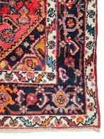 Handgeknoopt Perzisch wol Hamadan tapijt medallion 112x188cm, Gebruikt, 100 tot 150 cm, Onbekend, Onbekend