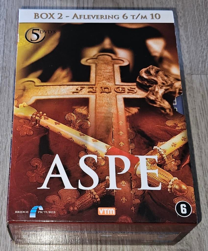 Aspe Box 2 - Aflevering 6 t/m 10 (5 DVD's), Gebruikt, Boxset, Ophalen of Verzenden, Vanaf 12 jaar