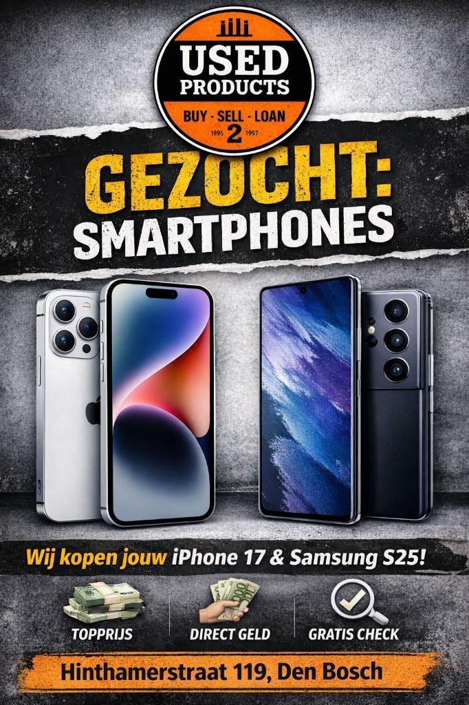 Smartphones/Tablets Gezocht, 128 GB, Zwart, Ophalen of Verzenden, Zo goed als nieuw