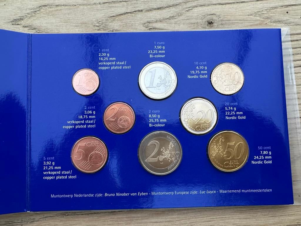 Muntset Nederland 2002 Koningin Beatrix, Ophalen of Verzenden, Overige waardes, Setje