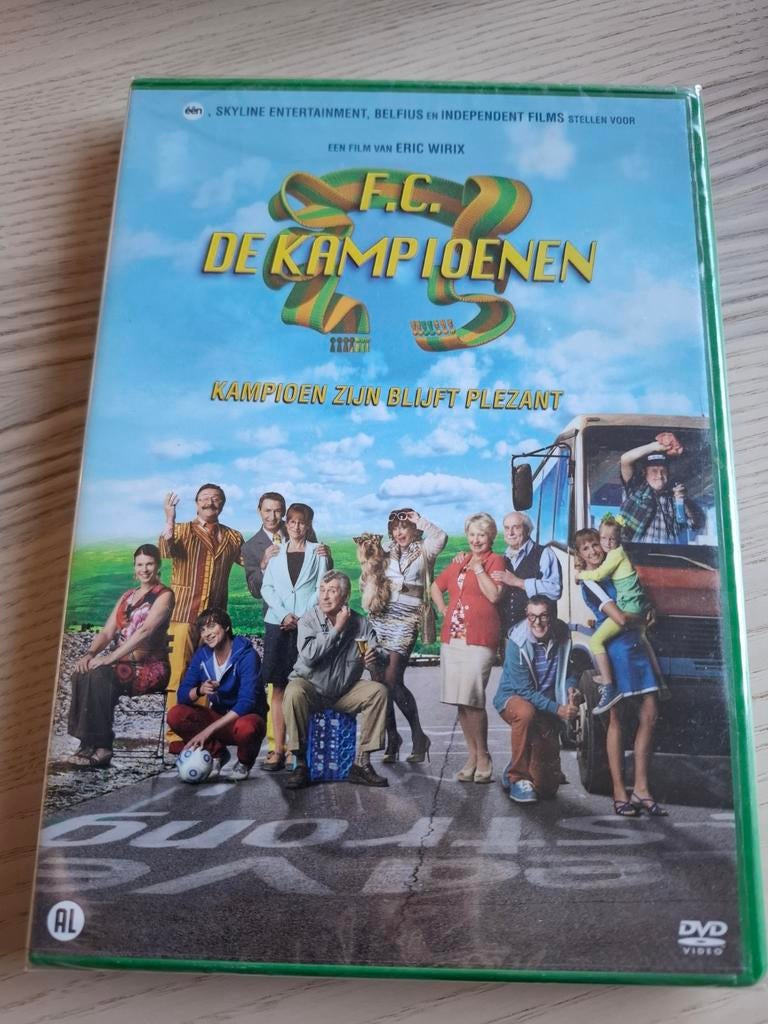 Dvd Fc de Kampioenen. Kampioen zijn blijft plezant. Nieuw, Alle leeftijden, Ophalen of Verzenden, Nieuw in verpakking