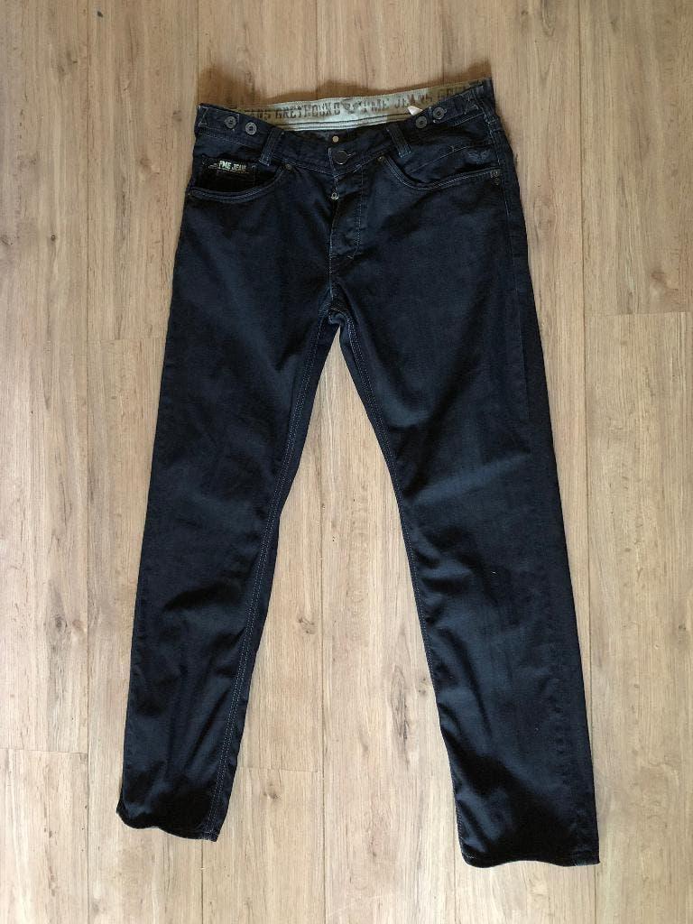 pme legend 33/32 donkerblauw jeans, Blauw, Overige jeansmaten, Ophalen of Verzenden, Pme Legend