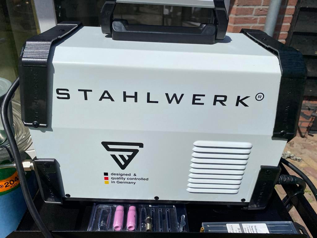 STAHLWERK AC/DC TIG 200 ST Lasapparaat Compleet Set, Ophalen, Zo goed als nieuw, 150 tot 250 ampère, Tig