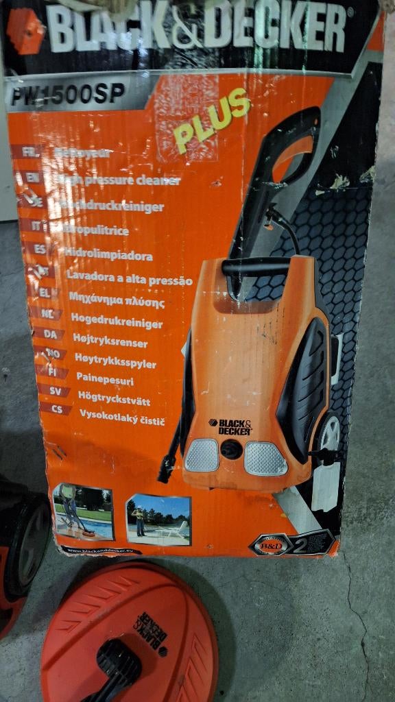 B&D Hogedrukreiniger PW1500SP PLUS, Ophalen, Gebruikt