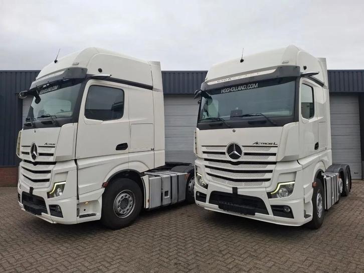 Mercedes-Benz Actros 2545 2PCS GIGASPACE 6X2 (bj 2022), Auto's, Vrachtwagens, Bedrijf, ABS, Airbags, Boordcomputer, Centrale vergrendeling