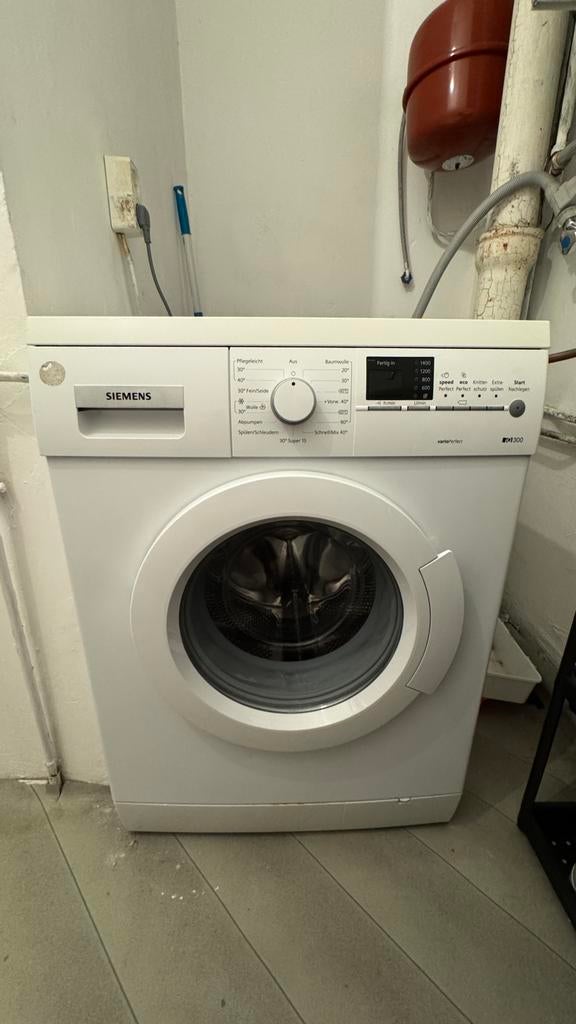 Siemens iQ300 VarioPerfect Wasmachine - Zo goed als nieuw, Ophalen of Verzenden, Zo goed als nieuw, Voorlader, Kort programma