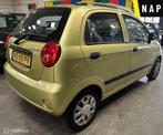 Chevrolet Matiz 0.8 Style NAP - Elektr. Ramen - Laag Km., Voorwielaandrijving, Stof, Gebruikt, Zwart
