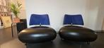 LEOLUX Pallone Fauteuils 2 stuks, Huis en Inrichting, Fauteuils, Ophalen, Gebruikt, 75 tot 100 cm, Leer