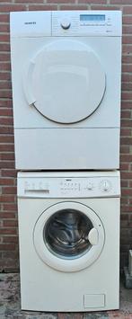 Siemens wasdroger en Zanussi wasmachine, Witgoed en Apparatuur, Wasmachines, 6 tot 8 kg, Ophalen, 1200 tot 1600 toeren, 85 tot 90 cm