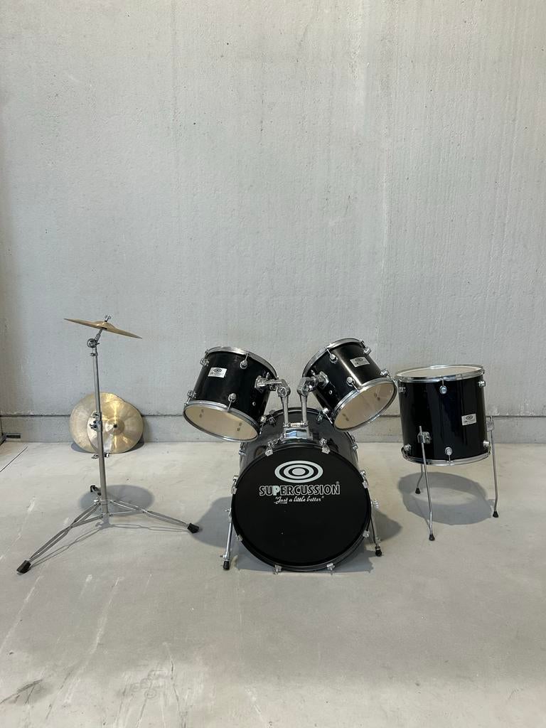 Supercussion drumstel - Compleet en klaar om te spelen, Muziek en Instrumenten, Drumstellen en Slagwerk, Ophalen, Gebruikt, Overige merken