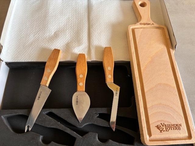 Boska kaasset Amigo, Beige, Snij-/serveerplank, Nieuw, Ophalen of Verzenden