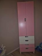 Roze kinderkledingkast met lades IKEA, Gebruikt, Minder dan 75 cm, 50 tot 70 cm, 105 cm of meer