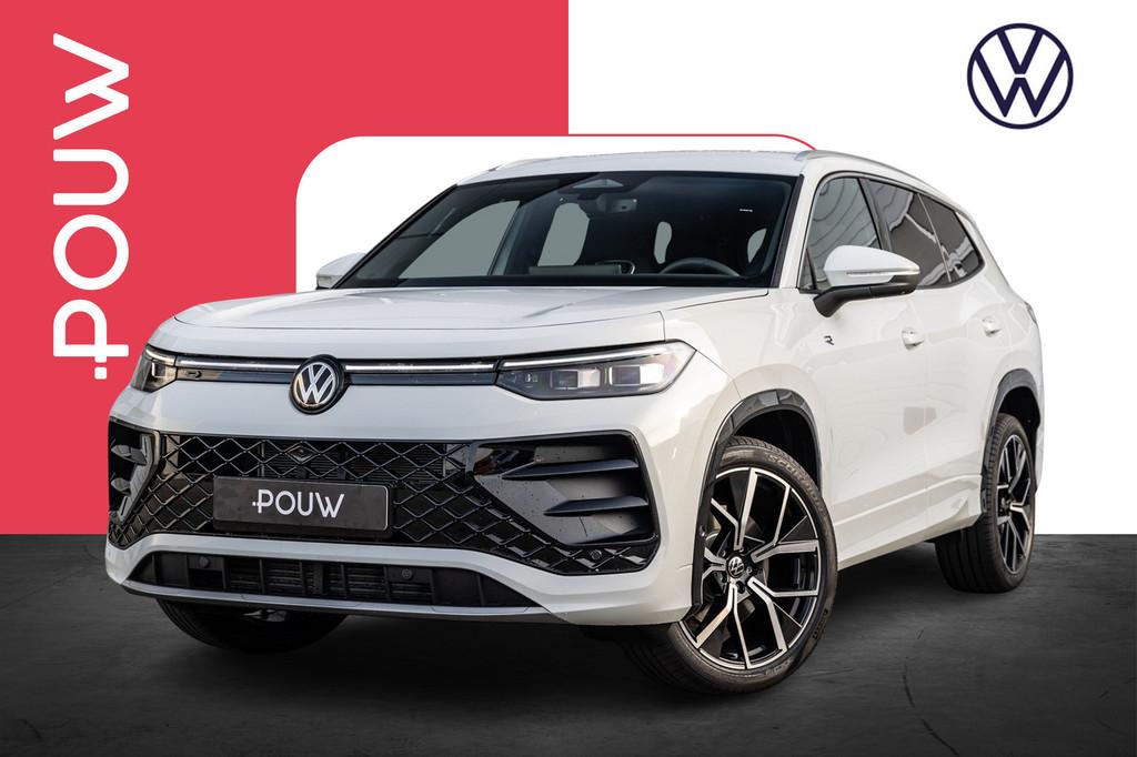 Volkswagen Tayron 1.5 eTSI 150pk DSG R-Line Edition 7p. | 36, Auto's, Volkswagen, 12 maanden, 4 cilinders, 7 stoelen, Wit