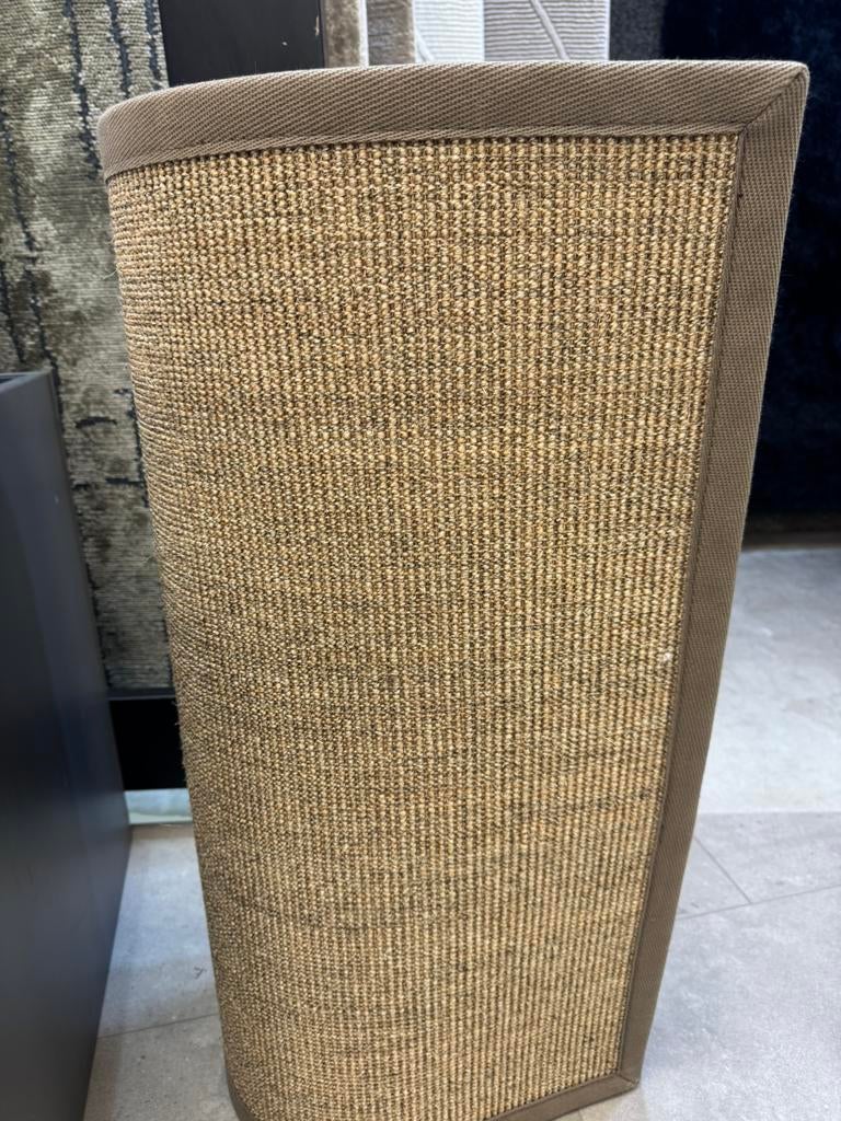 Sisal tapijt met rand – Voor hal, woonkamer en trap ⚡, Ophalen, Beige, 200 cm of meer, Zo goed als nieuw