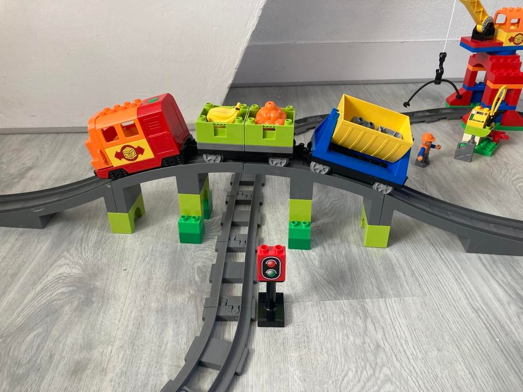LEGO Duplo luxe treinset #10508, Ophalen of Verzenden, Zo goed als nieuw, Duplo