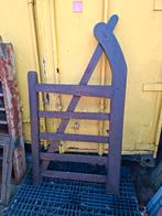 TUINHEK HOFPOORT  ENGELSE POORT  3 STUKS, Ophalen, Zo goed als nieuw, Hout, Tuinhek