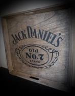 Houten dienblad / Jack Daniel's whiskey / wandbord / mancave, Huis en Inrichting, Woonaccessoires | Dienbladen, Vierkant, Zo goed als nieuw