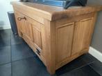 Massief eikenhouten dekenkist, Huis en Inrichting, Woonaccessoires | Kisten, Ophalen, Gebruikt, 50 tot 100 cm, 50 tot 75 cm
