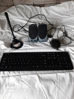 Toetsenbord, muis,microfoon,geluidboxen, Computers en Software, Toetsenborden, Ophalen