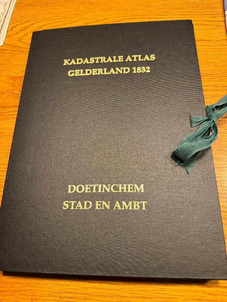 Kadastrale Atlas Gelderland 1832 - Doetinchem stad en ambt, Boeken, Atlassen en Landkaarten, Ophalen of Verzenden, 1800 tot 2000