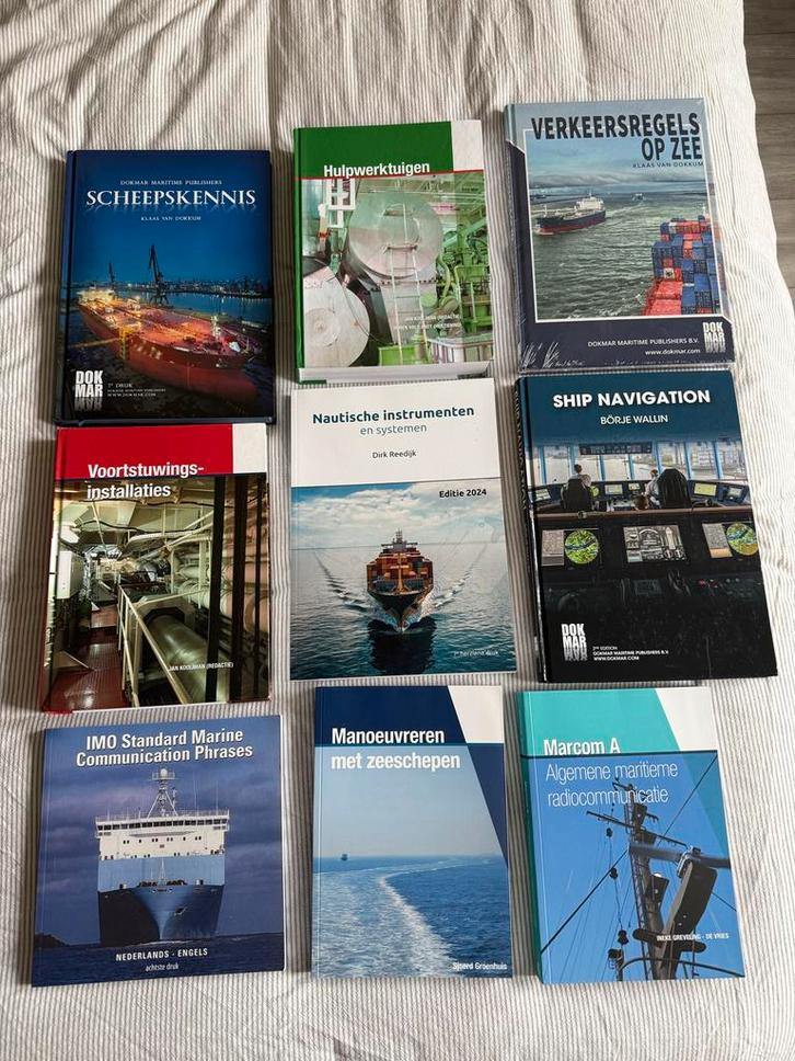 MBO Zeevaartschool Boeken - Diverse Maritieme Vakken, Boeken, Techniek, Gelezen, Overige onderwerpen, Ophalen of Verzenden