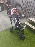 Lionello Duwfiets Driewieler Kind - Roze loopfiets, Ophalen, Gebruikt, Lionello, Verstelbare zitting