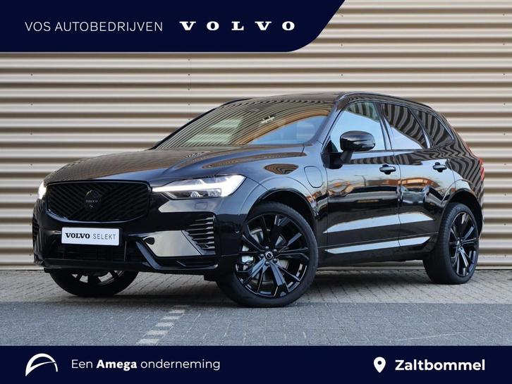 Volvo XC60 T6 Plug-in hybrid AWD Ultra Black Edition | Uit v, Auto's, Volvo, Bedrijf, Te koop, XC60, 360° camera, 4x4, ABS, Achteruitrijcamera