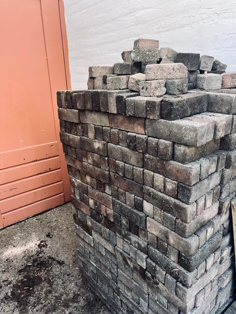 Gratis klinkers, Doe-het-zelf en Verbouw, Metselstenen, Ophalen, Gebruikt, Kalkzandstenen