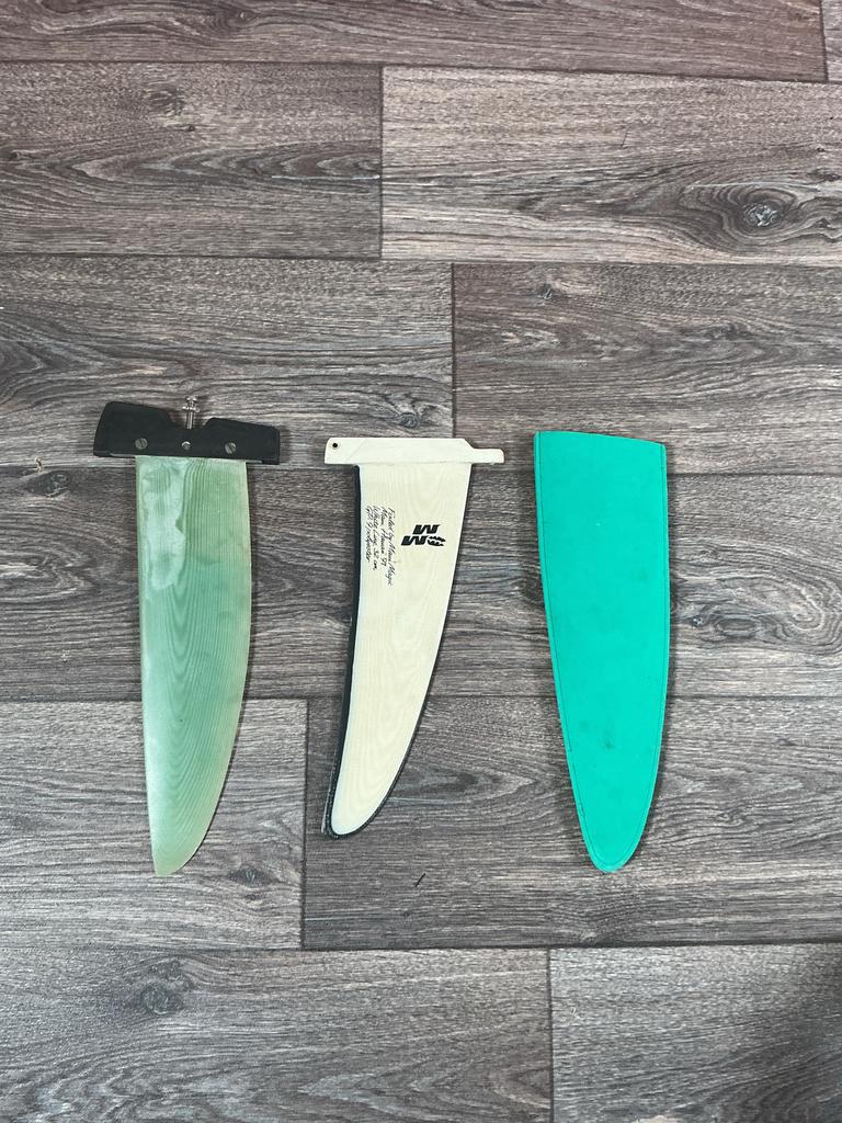 Surfboard vinnen set - gebruikt, Watersport en Boten, Golfsurfen, Ophalen of Verzenden, Gebruikt, Overige typen, Met vinnen