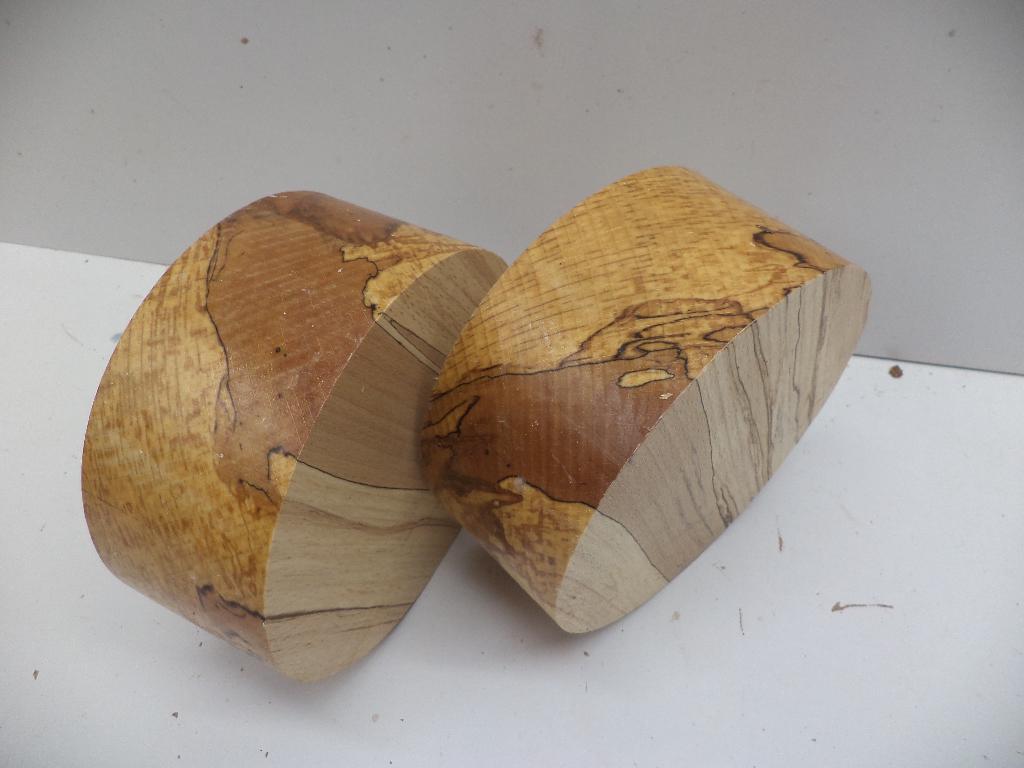 hdraaihout sokkel schijven blanks schalen beuken met slaap, Ophalen of Verzenden