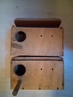 vogel vogels broedhok broed hok, Ophalen of Verzenden, Gebruikt, Hout, Broedkooi of Kweekkooi