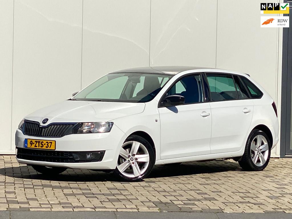 Skoda Rapid Spaceback 1.2 TSI Greentech Style Edition PANORA, Auto's, Skoda, Bedrijf, Te koop, Rapid, ABS, Airbags, Airconditioning