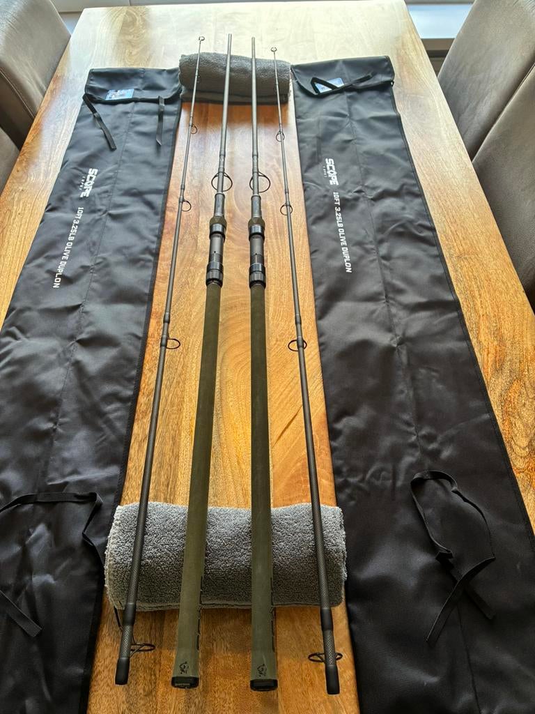 Nash scope ops 10ft 3,25lb olive duplon, Watersport en Boten, Ophalen, Zo goed als nieuw, Werphengel