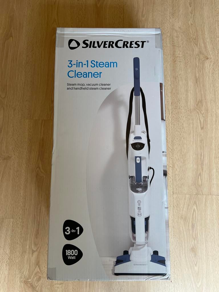 SilverCrest 3-in-1 Stoomreiniger 1800W - Nieuw, Ophalen of Verzenden, Nieuw, Stoomreiniger