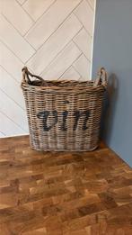 Riviera maison wijntas/ mand, Ophalen of Verzenden, Zo goed als nieuw, Rond, Riet