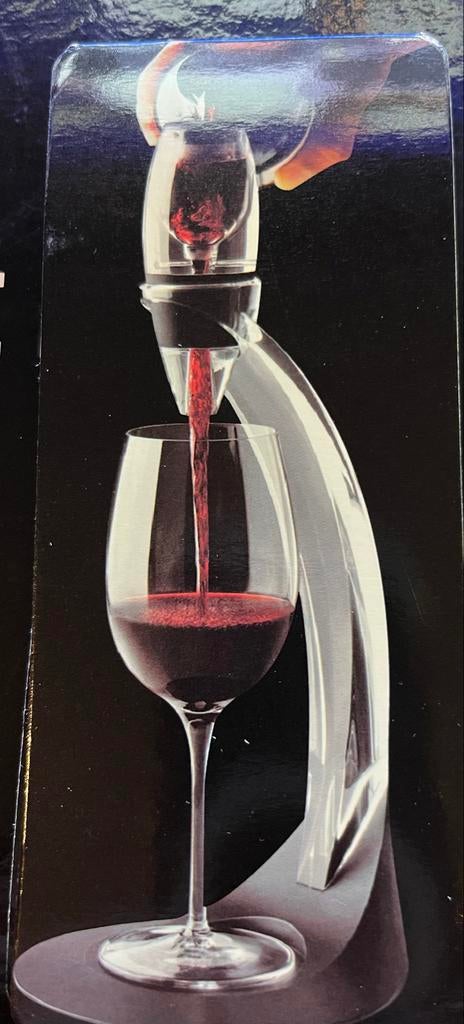 Aérateur de vin VINTURI Deluxe rouge – RAWELL