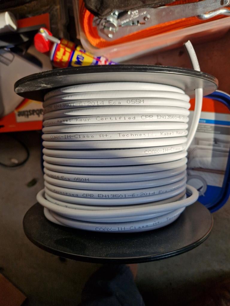 Coax kabel Ziggo 60 meter, Ophalen of Verzenden, Nieuw, 10 meter of meer, Coaxiale kabel