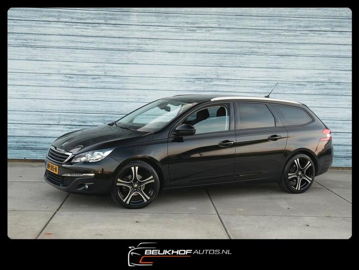 Peugeot 308 SW 1.6 BlueHDI Panoramadak Camera 18'' Velgen, Auto's, Peugeot, Bedrijf, Te koop, ABS, Airbags, Airconditioning, Bluetooth