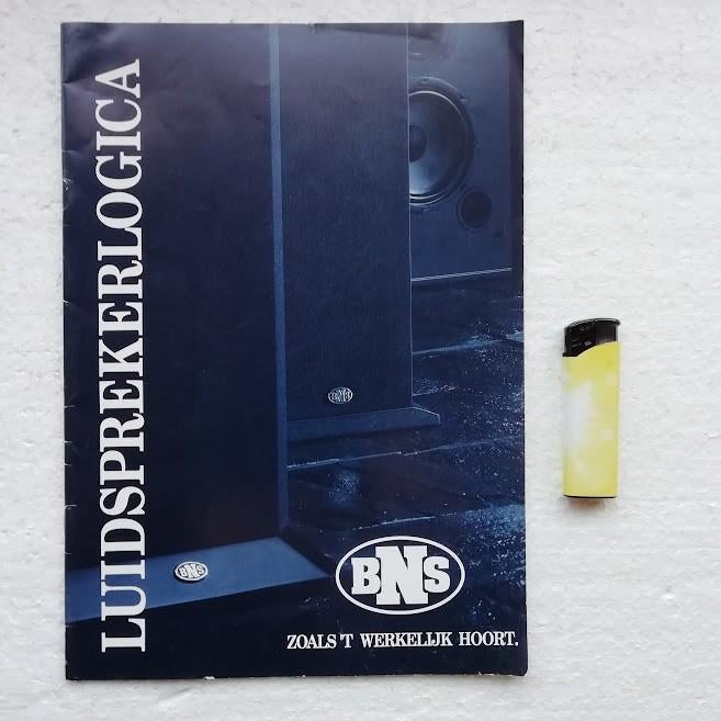 BNS luidsprekerlogica blad uit 1990, Verzenden, Zo goed als nieuw, Overige typen