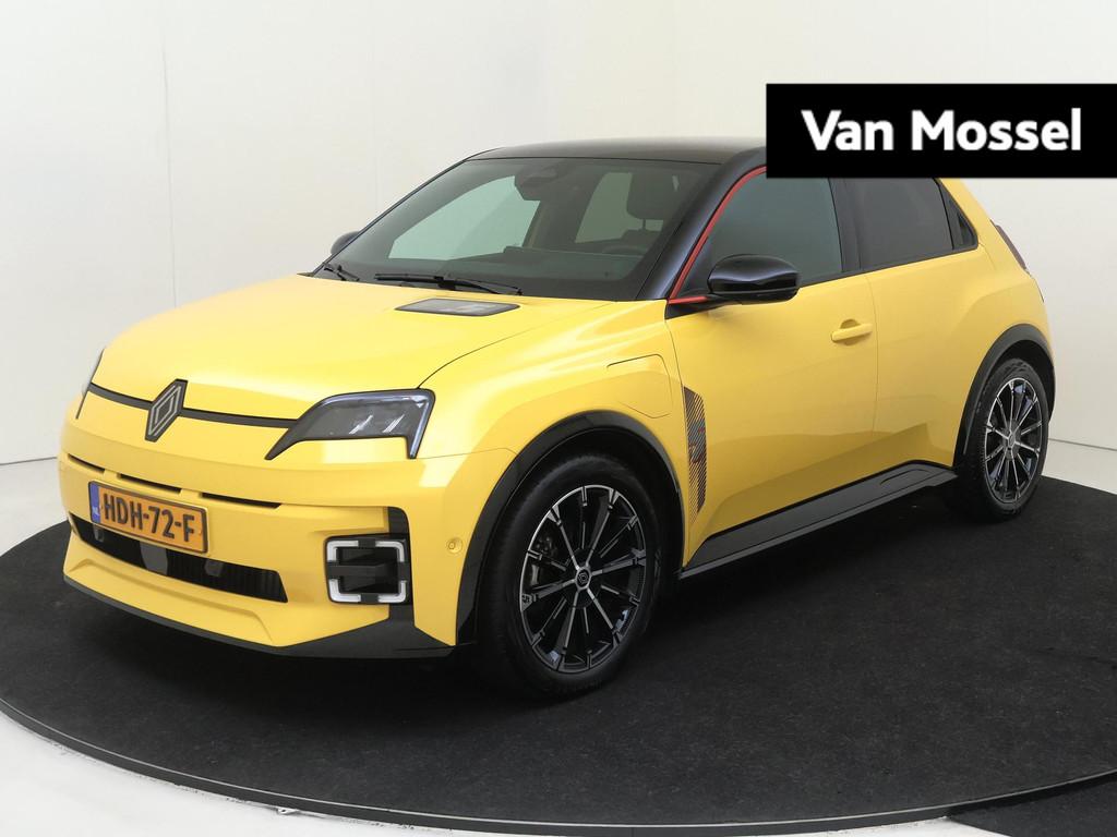 Renault 5 comfort range iconic cinq 52 kWh | Automaat | Navi, Auto's, Renault, Stof, Gebruikt, Overige kleuren, 150 pk