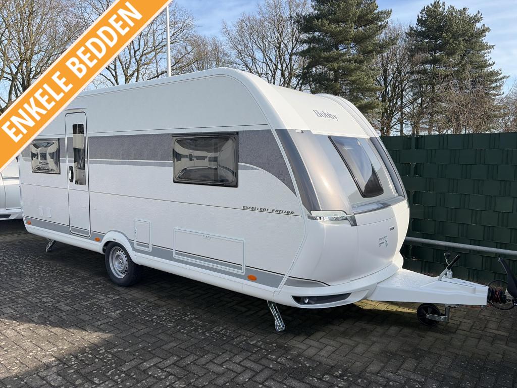 Hobby Excellent Edition 540 UL Model 2026, Caravans en Kamperen, Schokbreker, Rondzit, Hobby, Bedrijf