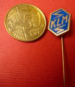 Zeer zeldzame emaille speldje KLM      (19), Ophalen of Verzenden, Zo goed als nieuw, Patch, Badge of Embleem