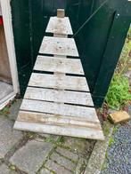 Kerstboom - hout - brocant, Ophalen, Gebruikt