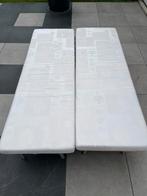 2x een 1 persoonsbed, Ophalen, Zo goed als nieuw, 200 cm, Eenpersoons