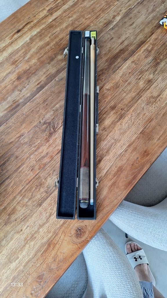 Biljartkeu Artemis Mister 100 - Zo goed als nieuw, Sport en Fitness, Biljarten en Poolen, Ophalen of Verzenden